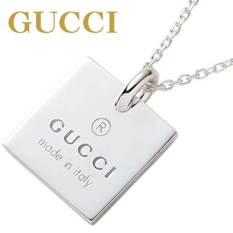 collana quadro gucci argento|Gioielli & Orologi .